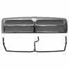 1996 Dodge Ram 2500 Pickup Truck Grille and Mounting Bracket Kit. Chrome & Silver
