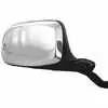 1996 Ford F150 Pickup Truck Chrome and Black Manual Flange Design Mirror Assembly Right Side