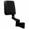 1996 Jeep Wrangler TJ Foldaway Manual Mirror Head - Half Door Model - Black Right Side