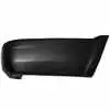 1997-1997 Jeep Cherokee Rear Bumper End Cap, Matt Black - Right Side