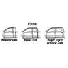 1997-1999 Ford F250 Light Duty Pickup Crew Cab Slip-On Rocker Panel - Right Side