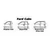 1997-1999 Ford F250 Light Duty Pickup Slip-on Rocker Panel & Cab Corner Kit