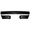 1997-2001 Jeep Cherokee Rear Face Bar & Rear Bumper End Caps Kit, Black