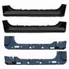 1997-2003 Ford F250 Light Duty Pickup Rocker Panel Repair Kit without Pad Holes - Inner and Outer / Left and Right