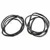 1997-2006 Jeep Wrangler Inside Windsheild Seal with T-Shaped reveal molding Kit - Pair