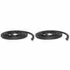 1997 Chevrolet S10 Pickup Door Seal Weatherstrip Kit, Extended & Crew Cab Pair