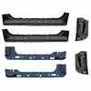 1997 Ford F250 Light Duty Pickup Inner & Outer Rocker Panels with Pad Holes & Cab Corner Kit - Standard Cab 