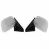 1998 Chevrolet Suburban Foldaway Mirror, Chrome Head with Black Arm & Base Pair