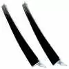 1998 GMC Yukon Front Inner Felt Window Sweep Belt - Pair