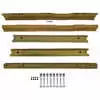 1999 Ford F350 Pickup Bed Floor Cross Sill Repair Kit - 5 Pcs - 8' Bed