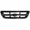 1999 Ford Ranger 2WD Chrome, Silver & Gray Grille