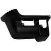 1999 Jeep Cherokee Front Bumper End Cap, Semi-Gloss Black - Left Side