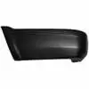 1999 Jeep Cherokee Rear Bumper End Cap, Matt Black - Left Side