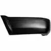 1999 Jeep Cherokee Rear Bumper End Cap, Smooth Black - Left Side