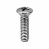 1" Stainless Steel Oval Head Machine Screws - 50 Pieces