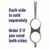 2 Pipe Hanger Bracket for 3" Pipes - One Side