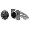 2" Unleaded Fuel Filler Neck with Cap, angle mounting flange and 5/8" vent tube, 8-1/4"L