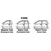2000-2016 Ford F750 Pickup Crew Cab Rear Door Rocker Panel - Crew Cab - Right Side