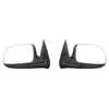 2000 GMC Pickup Sierra Left & Right Manual Mirror Assembly - Flat Glass