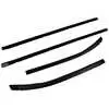 2000 Toyota Tacoma Double Cab Front & Rear Outer Belt Weatherstrip 4-Piece Kit - Left & Right Side