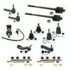 2001 GMC Pickup Sierra 1500/2500/3500 13 Piece Ball Joint Tie Rod Idler and Pitman Arm Kit - Duramax