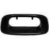 2001 GMC Pickup Sierra Black Textured Tailgate Handle Bezel