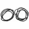 2001 Jeep Wrangler Inside Windsheild Seal with T-Shaped reveal molding Kit - Pair