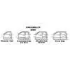 2002-2006 Cadillac Escalade Ext Inner Rear Door Bottom - 0856-276 Right Side