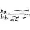 2002 Ford F250 Pickup Super Duty 10 Piece Upper and Lower Ball Joint Drag Link Tie Rod End Kit