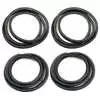 2002 Toyota Tacoma Double Cab Door Seal On Body Kit - Front & Rear - 4 Pieces - Driver and Passenger Side
