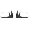 2003 Chevrolet Suburban Left & Right Manual Mirror Assembly - Flat Glass