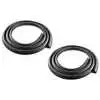 2004-2008 Ford F150 Pickup Truck Crew Cab Door Seal On Body Kit - Rear - Driver and Passenger Side