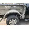 2004-2014 Ford F150 Pickup Truck Outer rear wheelhouse without molding holes - Left Side