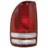 2004 Dodge Dakota Tail Light Lens & Housing - Left Side