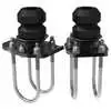2006 Toyota Tacoma 2WD/4WD Rear Suspension Enhancement System with Active Off-Road Bump Stops with U-Bolt Flip Kit