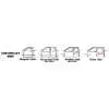 2007-2013 Chevrolet Pickup Silverado Crew Cab Inner & Outer Rocker Panel Kit W/ Cab Corners