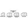 2007-2013 Chevrolet Pickup Silverado Extended Cab  Cab Corner - Left Side