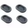 2007-2013 Jeep Wrangler Floor Pan Plug 4 Pc Kit