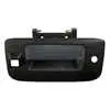 2007-2014 Chevrolet Pickup Silverado 2500/3500 HD Tailgate Handle & Bezel Kit Black, w/ Key & Camera Hole