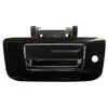 2007-2014 GMC Pickup Sierra 2500/3500 HDTailgate Handle & Bezel Kit Smooth Black w/Keyhole No Camera Hole