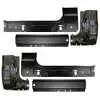 2007 Ford F350 Pickup Regular Cab Inner and Outer Rocker panel with Cab Corner Kit - 6 Pieces