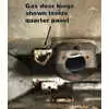 2007 GMC Pickup 2007 Classic Galvanized Gas Door 