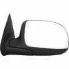 2007 GMC Pickup 2007 Classic Left Manual Mirror Assembly - Flat Glass Right Side, Passenger Side
