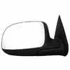 2007 GMC Pickup 2007 Classic Right Manual Chrome Mirror with Convex Glass Right Side, Passenger Side