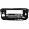 2008 GMC Pickup Sierra 2500/3500 HD Tailgate Handle Bezel, Chrome, with Key/Camera Hole 0864-417