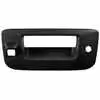2008 GMC Pickup Sierra 2500/3500 HD Tailgate Handle Bezel, Textured Black, with Key/Camera Hole 0864-416