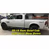 2009-2018 Dodge Ram 3500 Pickup Truck Crew Cab Rocker Panel with 41.5" rear doors - Left Side
