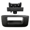 2009 GMC Pickup Sierra 2500/3500 HD Tailgate handle & Bezel Kit black, w/out Key/Camera Hole 