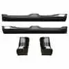 2010 Dodge Ram 1500 Pickup Truck Crew Cab Rocker Panel & Cab Corner Crew Cab Kit