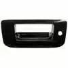2011 Chevrolet Pickup Silverado 2500/3500 HD Tailgate Handle Bezel, Smooth Black, with Key Hole, without Camera Hole 0864-415